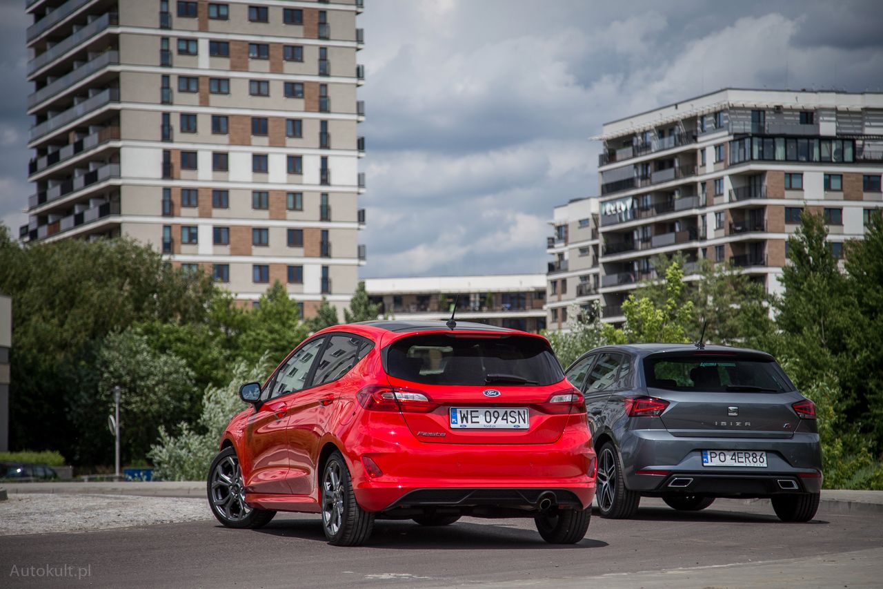 Ford Fiesta ST-Line (2018) vs Seat Ibiza FR (2018) (fot. Mateusz Żuchowski)