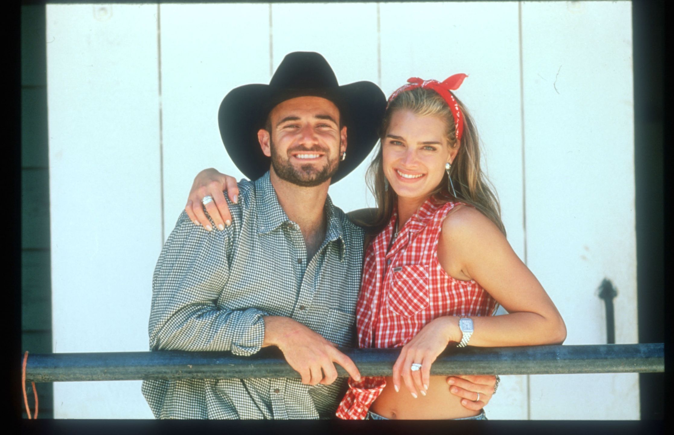 Andre Agassi i Brooke Shields