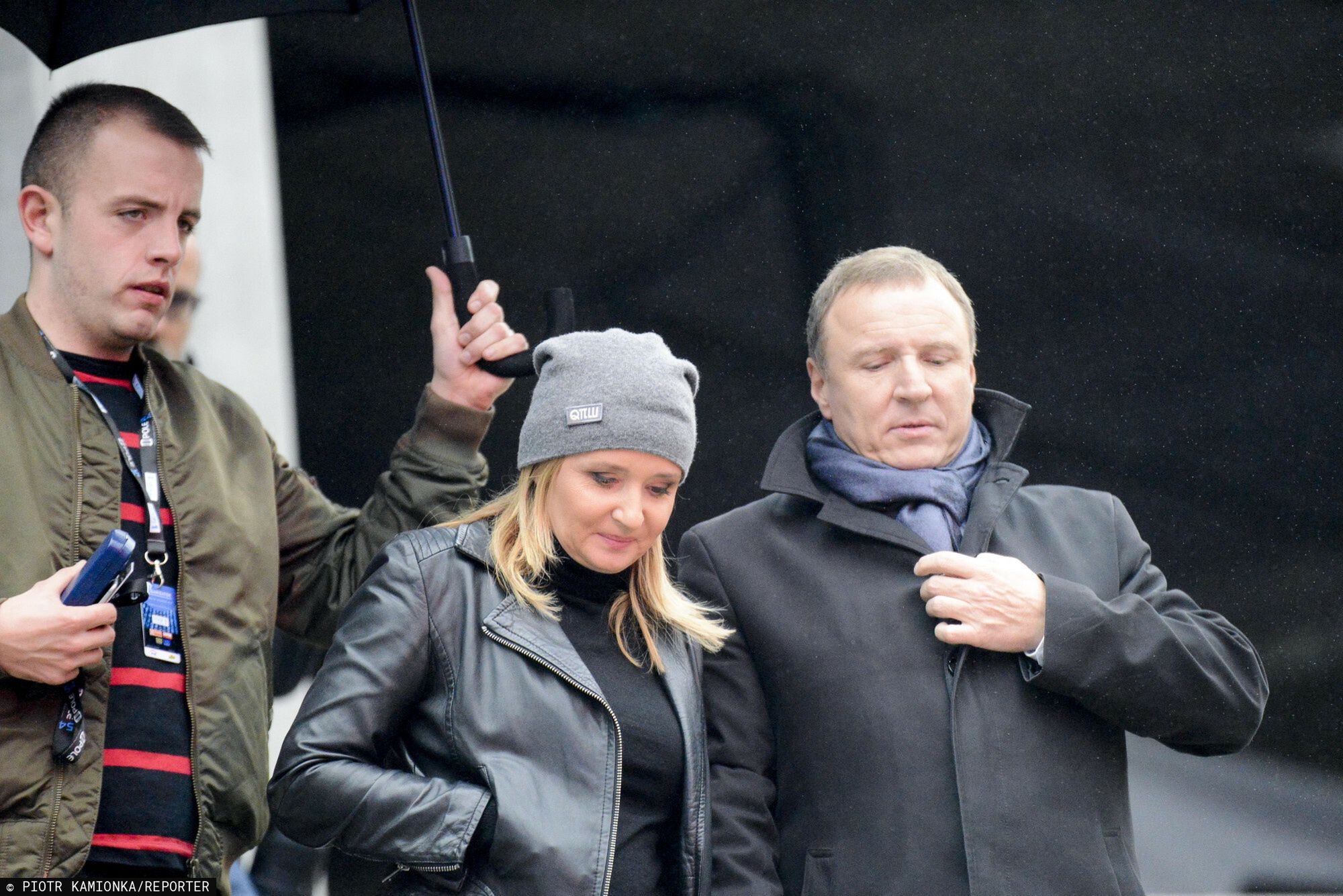 Paweł Gajewski, Joanna i Jacek Kurscy w 2017 r.