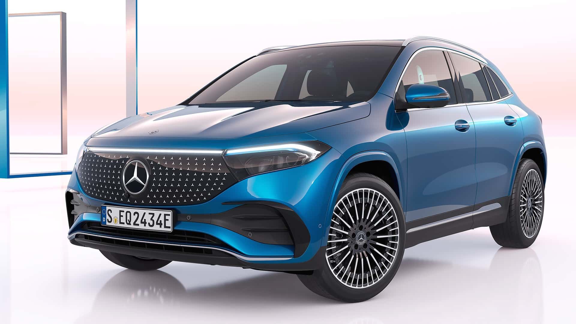 Odświeżone elektryki Mercedesa