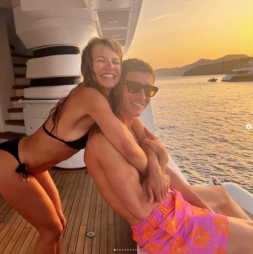 Anna i Robert Lewandowscy