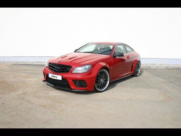 Męski typ – Väth C 63 AMG Coupé Black Series V63 Supercharged (2012)