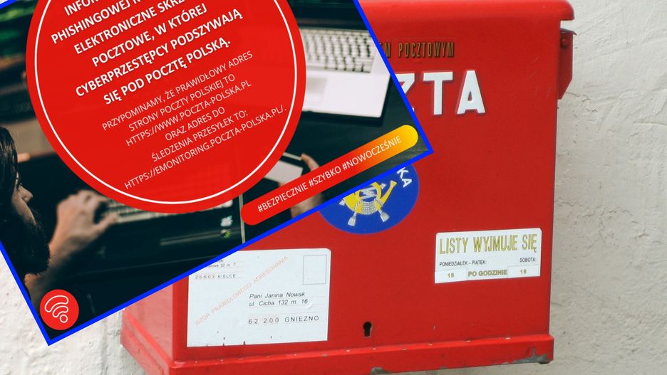 Poczta Polska przestrzega: ktoś podszywa się pod operatora.