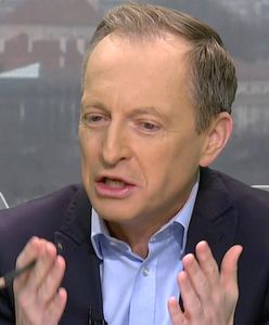 "Kawa na ławę". Konrad Piasecki ledwo się powstrzymywał. Widzowie usłyszeli brzęk filiżanek