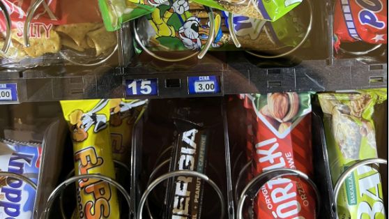 Automat ze słodyczami