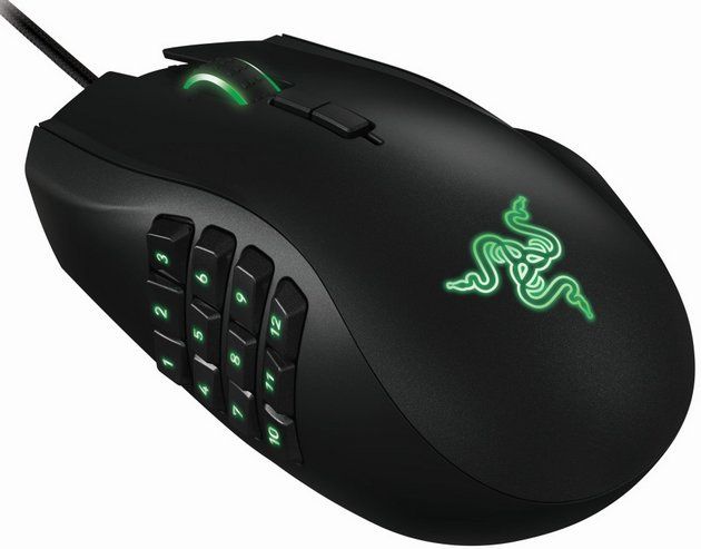Razer Naga 2013 mysz tył