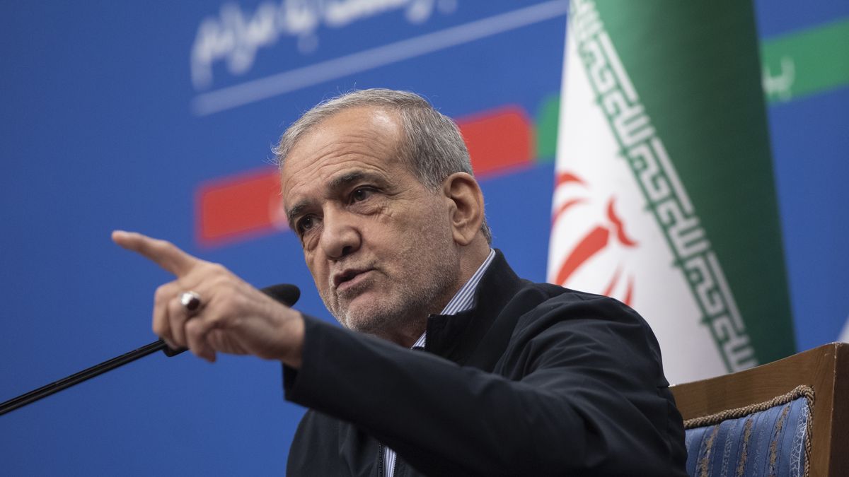 Prezydent Iranu Masud Pezeszkian