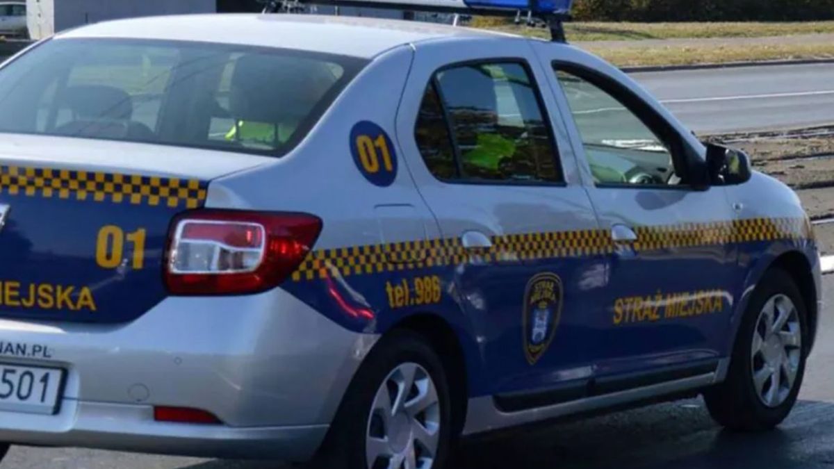 Pilna akcja Straży Miejskiej. Eskortowali samochód na sygnale