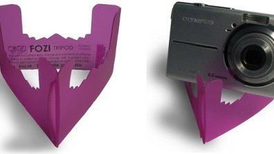 FOZI Tripod - podstawka pod mały aparat lub odtwarzacz wideo, którą zmieścisz w portfelu 1