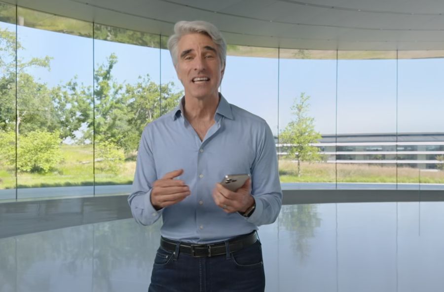 Craig Federighi prezentuje nowości w systemach operacyjnych Apple