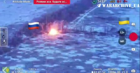 Rzadki nocny pojedynek pod Awdijiwką. Przewaga dzięki technice