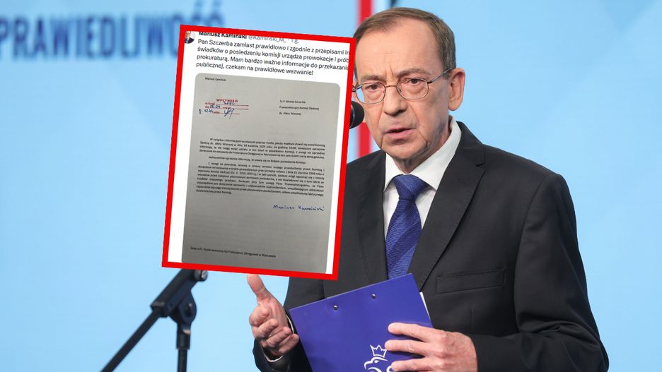 Mariusz Kamiński apeluje do Michała Szczerby o zmianę terminu przesłuchania