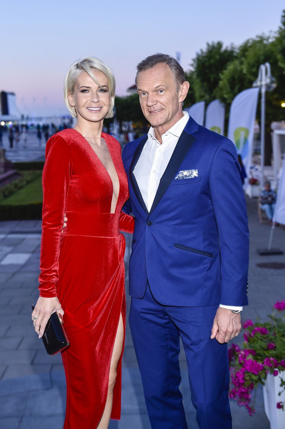 scena z: Edyta Pazura, Cezary Pazura, SK:, , fot. Kurnikowski/AKPA
Diamentowy Klaps Filmowy Kino Letnie Provident i Axa, lipiec 2019, Diamentowy Klaps Filmowy, Edyta Pazura, Cezary Pazura
