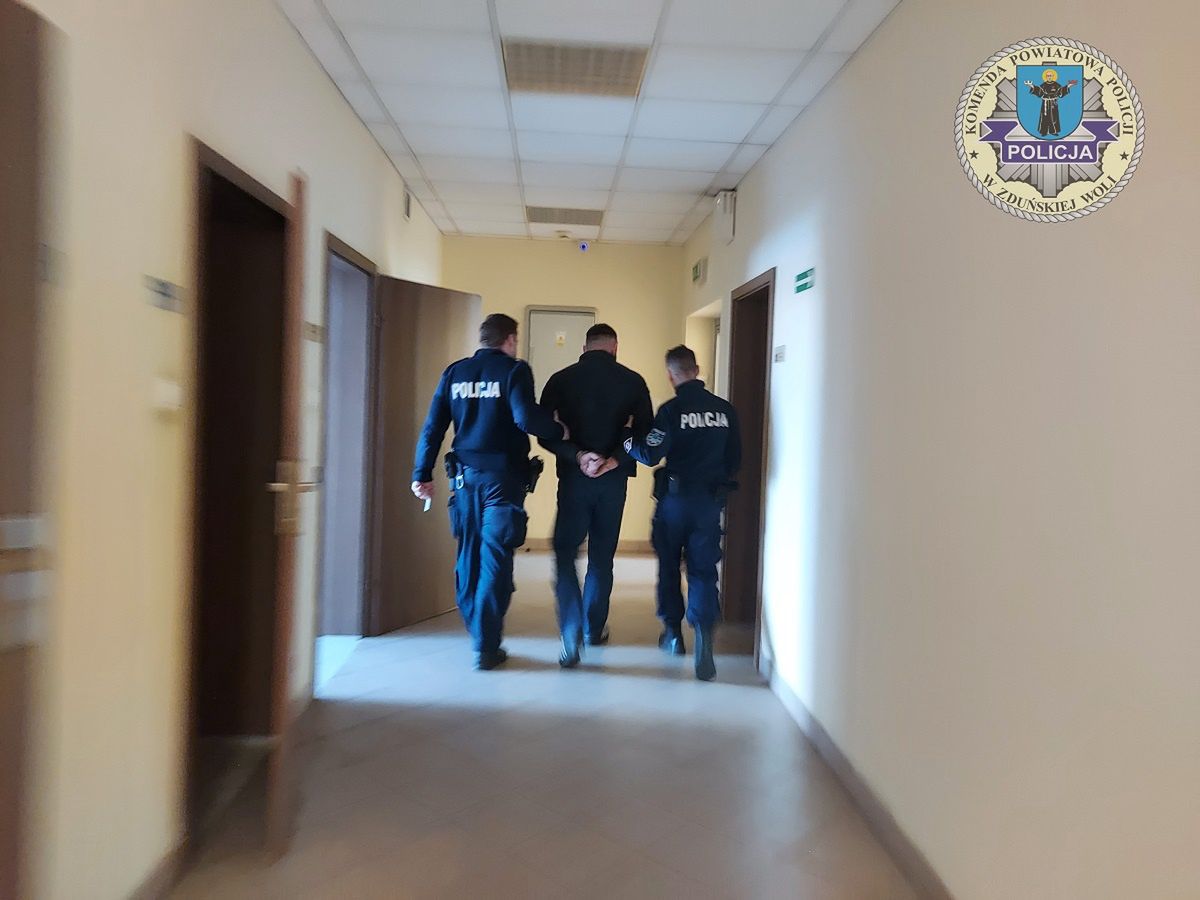 Zduńska Wola: Alimienciarz wpadł po awanturze z partnerką