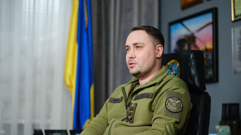 KYIV, UKRAINE – APRIL 19: Chief of the Defence Intelligence of Ukraine Kyrylo Budanov gives an interview on April 19, 2023 in Kyiv, Ukraine. (Photo by Vitalii Nosach/Global Images Ukraine via Getty Images)