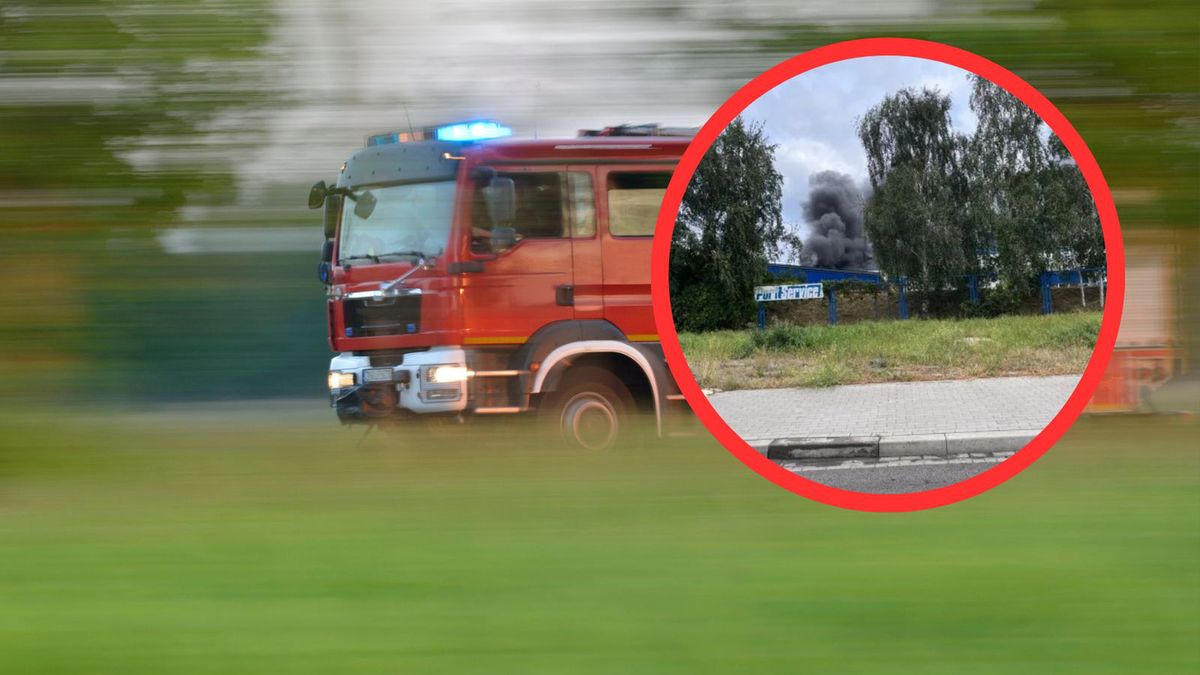 Pożar w Port Service