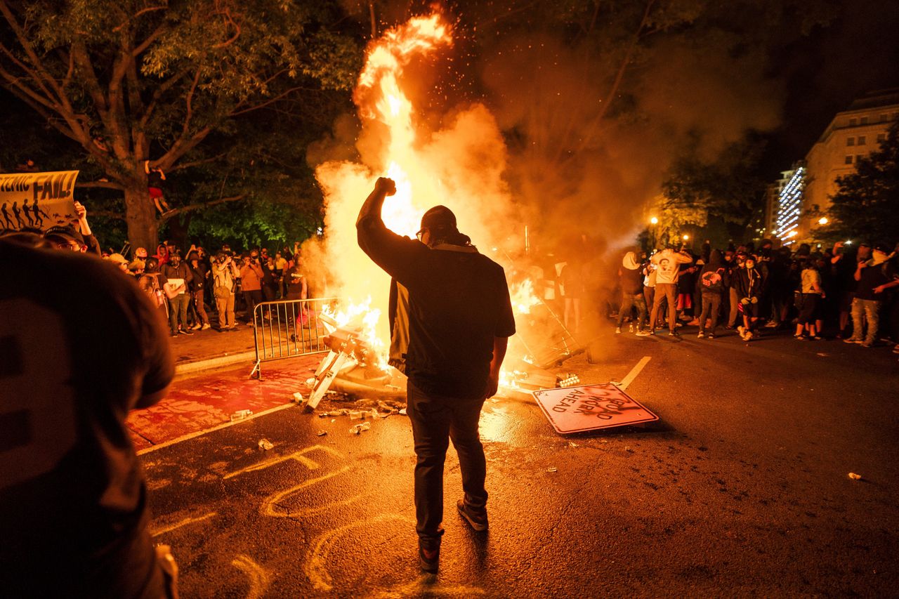 USA. Protesty po śmierci George'a Floyda nabrały na sile. Zniszczono pomnik Kościuszki