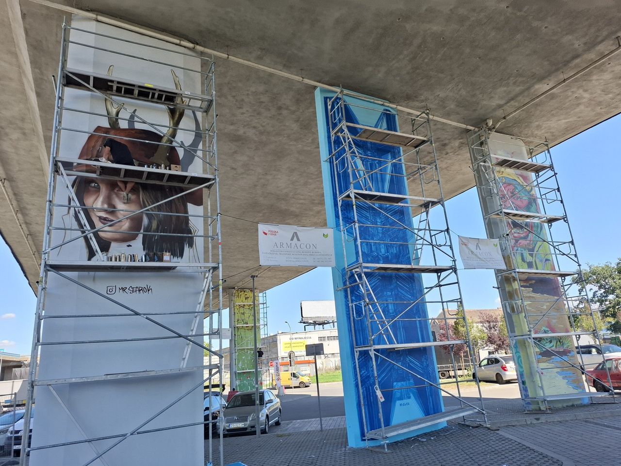 Szczecin: Festiwal Street View pod Trasą Zamkową. Powstają nowe prace
