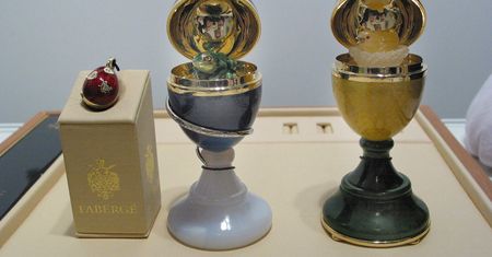 Rosyjski oligarcha chciał oszukać służby. Mówił, że znalezione w willi jajka Fabergé to podróbki