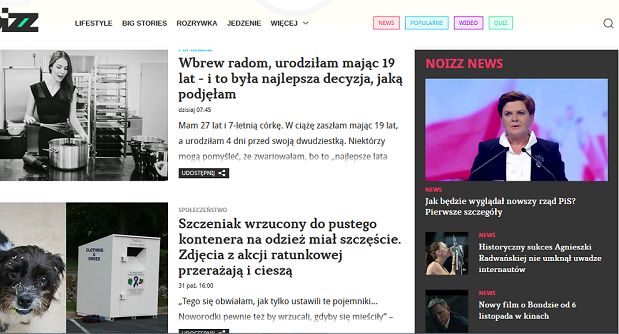 Onet z serwisem Noizz.pl dla millenialsów: krótkie formy i integracja z social media