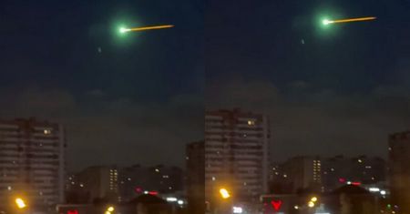 Tajemnicza kula ognia. Była na niebie nad Moskwą