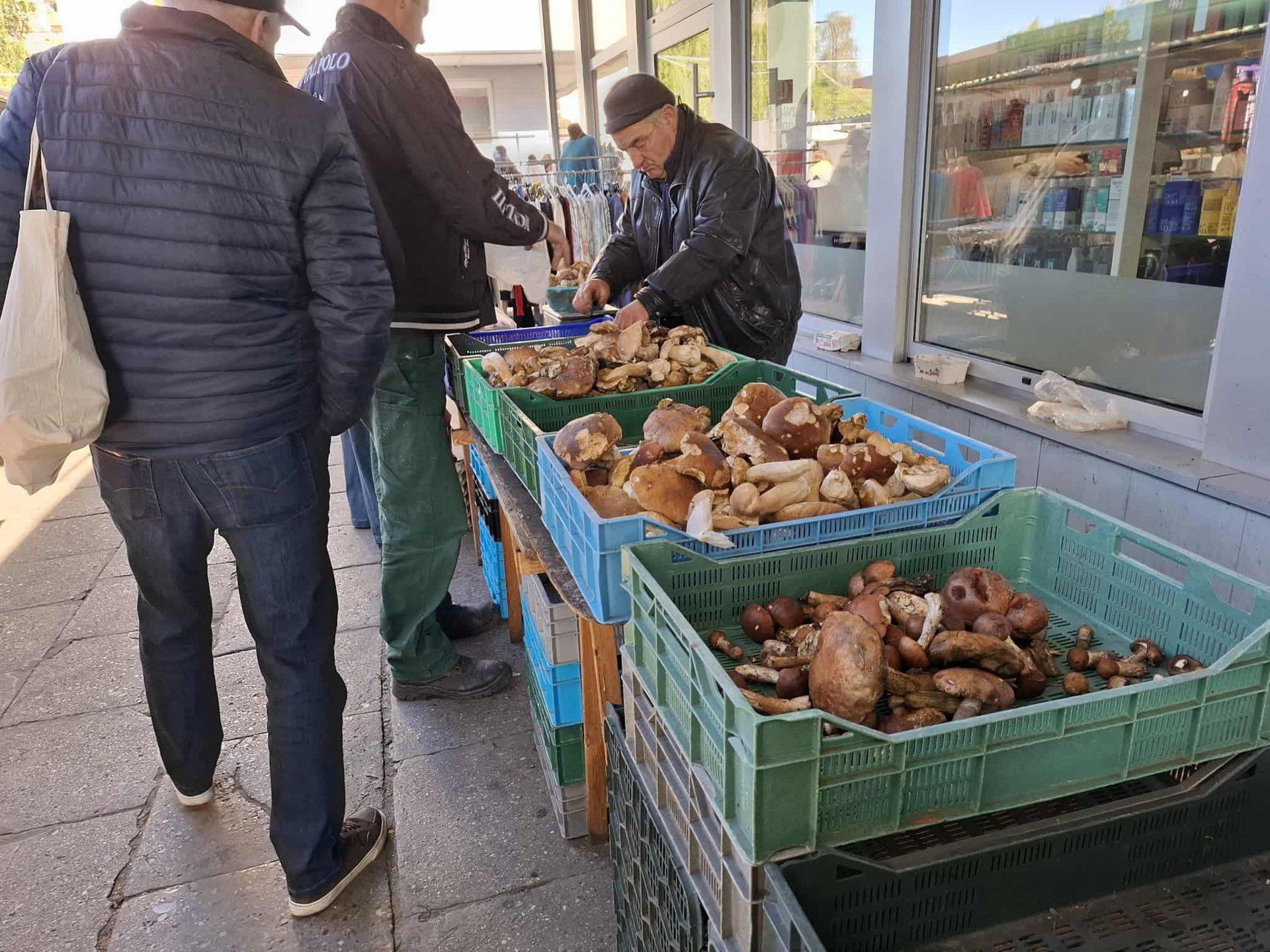 Grzyby na rynkach nie powalają swą jakością, ceny w tej sytuacji tez nie są najwyższe. Mimo to kupujących jest niewielu.
