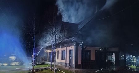 O włos od tragedii w pensjonacie na Podkarpaciu. Szybka akcja strażaków