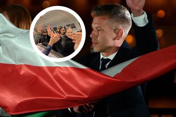 Pokazała nagranie z metra. Oto co się dzieje po wyborach na Węgrzech