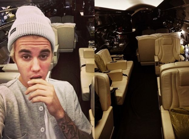 Bieber kupił sobie na święta... nowy samolot!