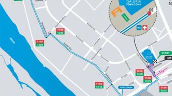 Warszawa: Utrudnienia w ruchu. "Bieg przez Most" zmienia organizację ruchu
