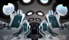 Virgin Galactic prezentuje wnętrze statku VSS Unity. Duże okna i fotele dostosowane do kosmicznych turystów