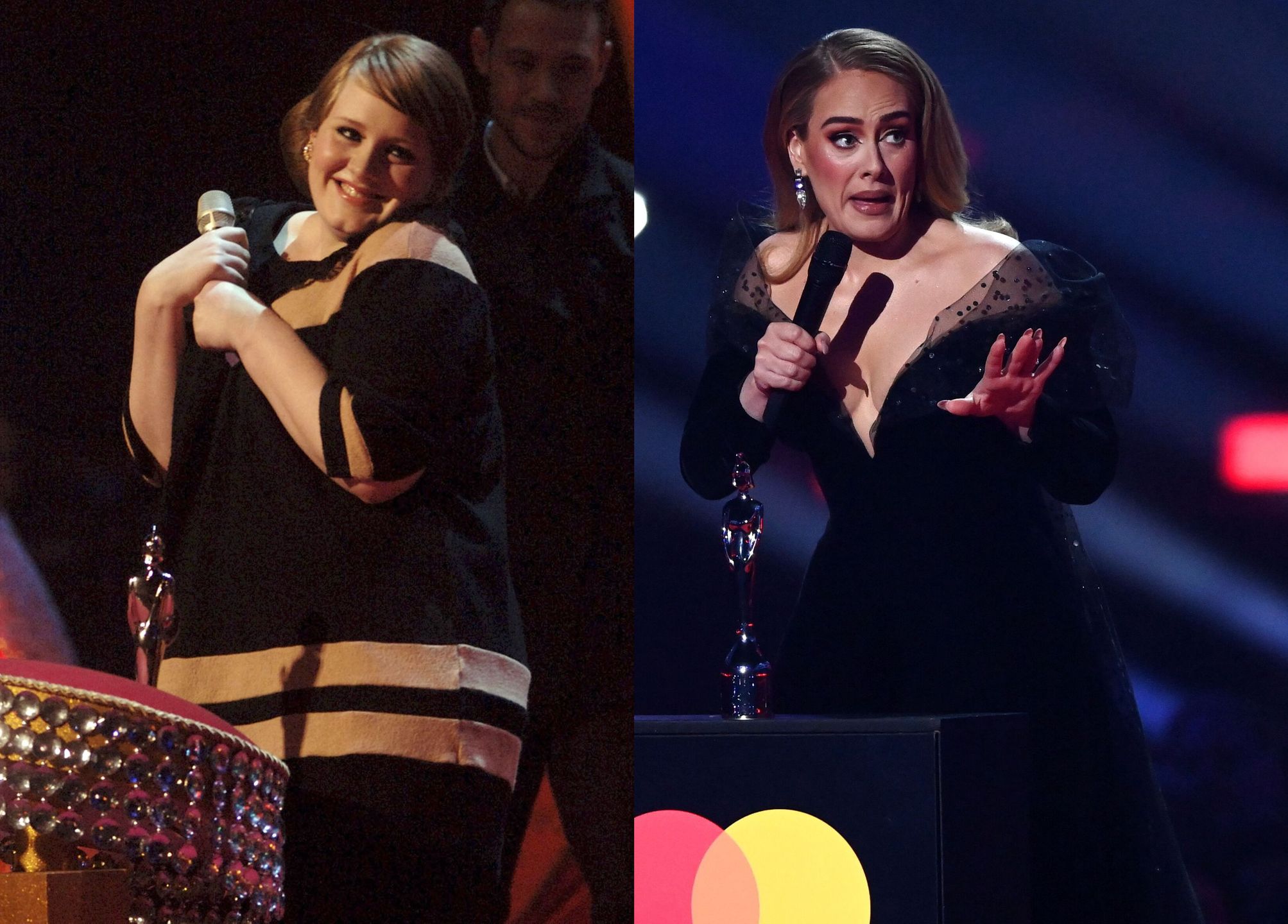 Adele 2008 i 2022 rok