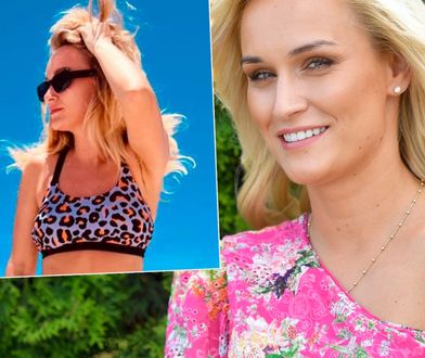 Kamila z "Rolnik szuka żony" w plażowej sesji. Reklamuje sukienki i bikini