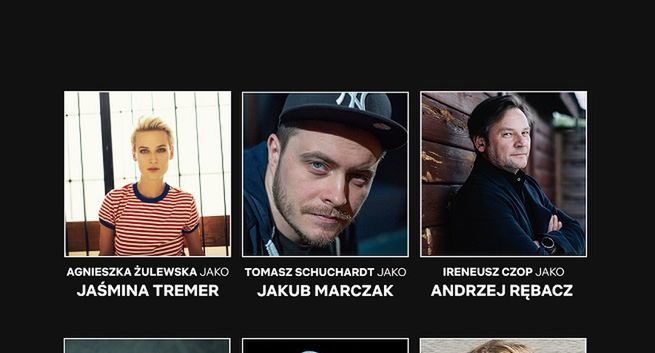 Dymna, Schuchardt, Czop i Żulewska zagrają w serialu Netflixa "Wielka Woda"