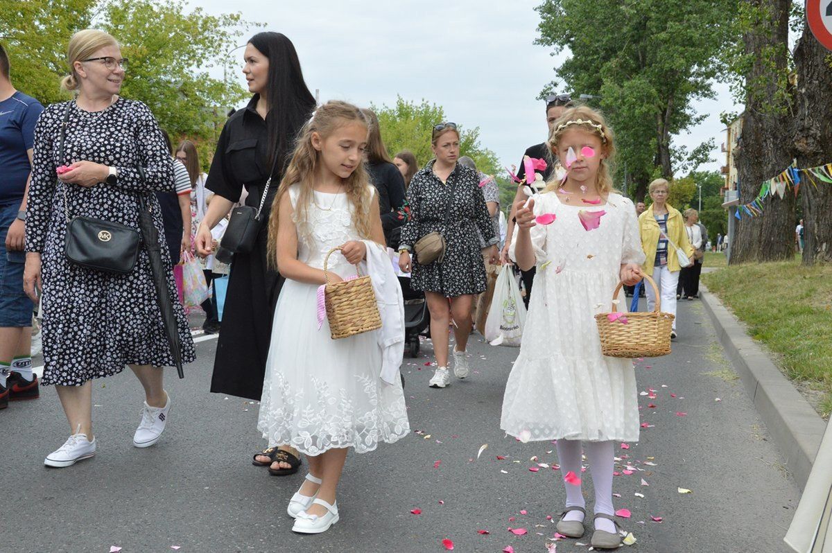 Uroczystość Bożego Ciała w parafii Trójcy Przenajświętszej