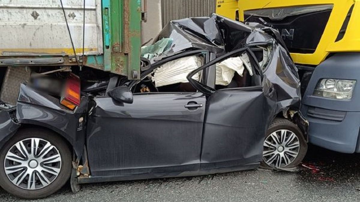 Wypadek na obwodnicy Wrocławia wyglądał wyjątkowo dramatycznie.