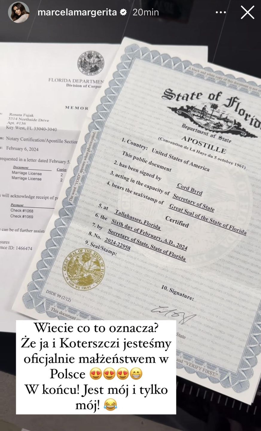 Marcela Leszczak i Michał Koterski są oficjalnie małżeństwem! 