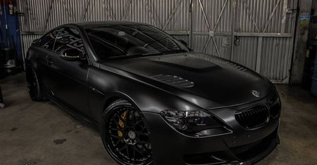 Mroczne BMW M6 (E63) od REV Automotive
