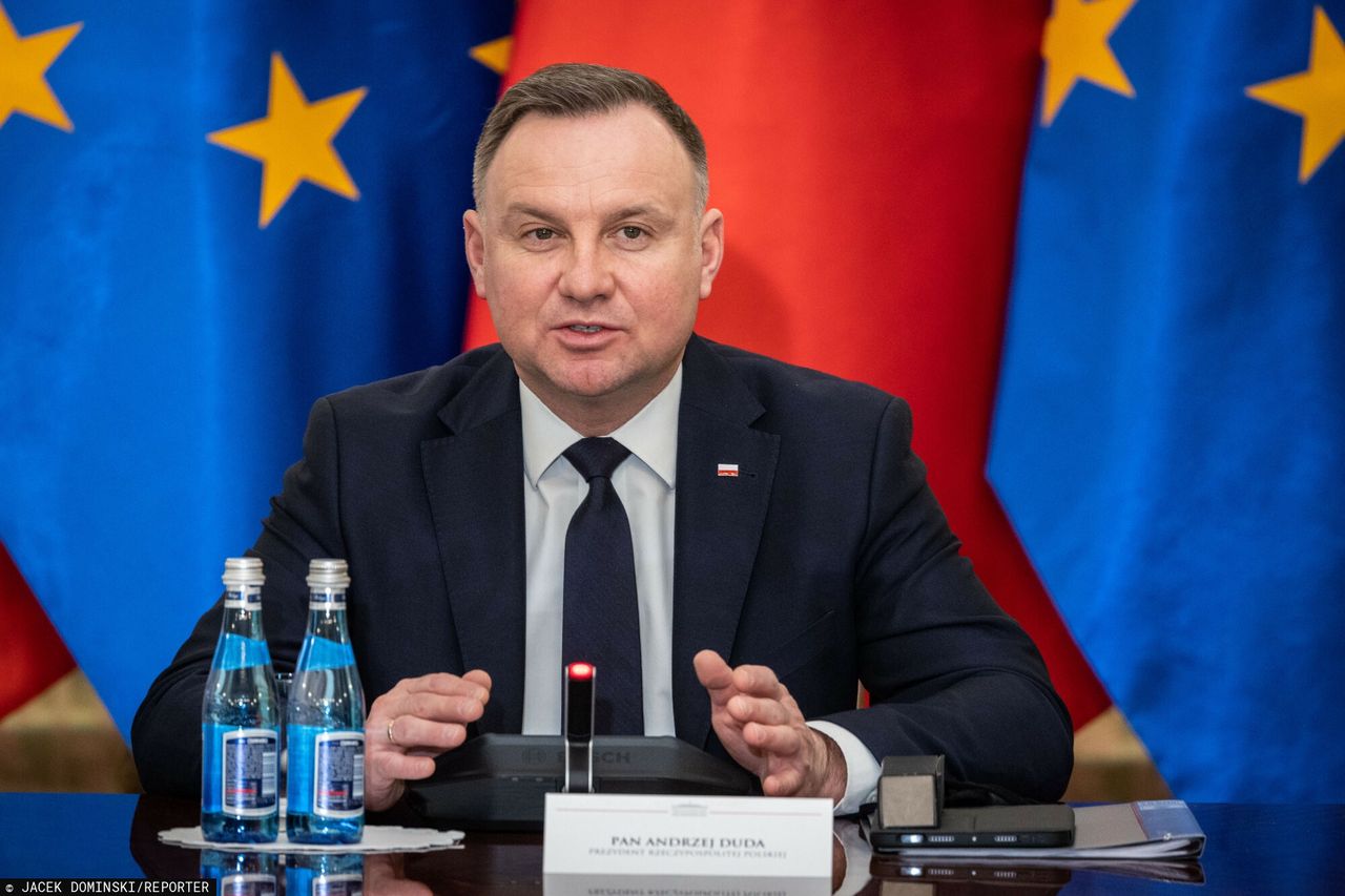 Andrzej Duda: Ważne, by w sprawie Ukrainy mówić jednym głosem 