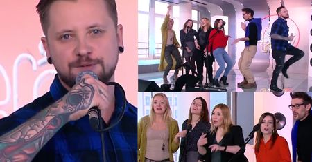Polscy "Youtuberzy" śpiewają dla WOŚP w "Dzień Dobry TVN"