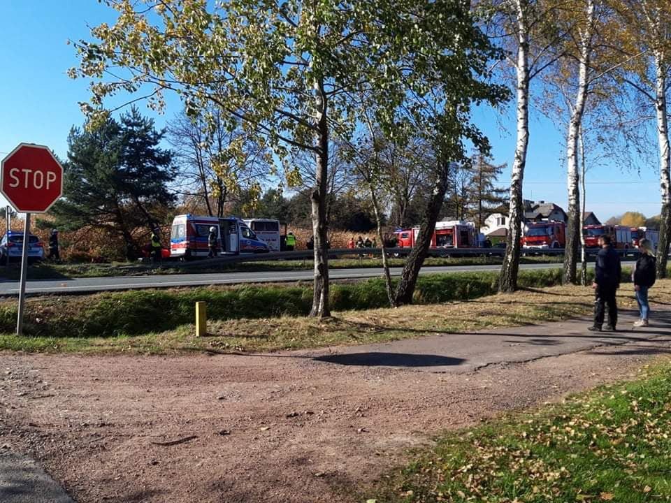 Wypadek w Pawłowicach 