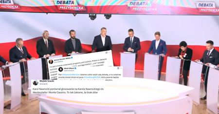 "Mentzen się rozsypał", "żałosne". Surowo ocenili debatę prezydencką