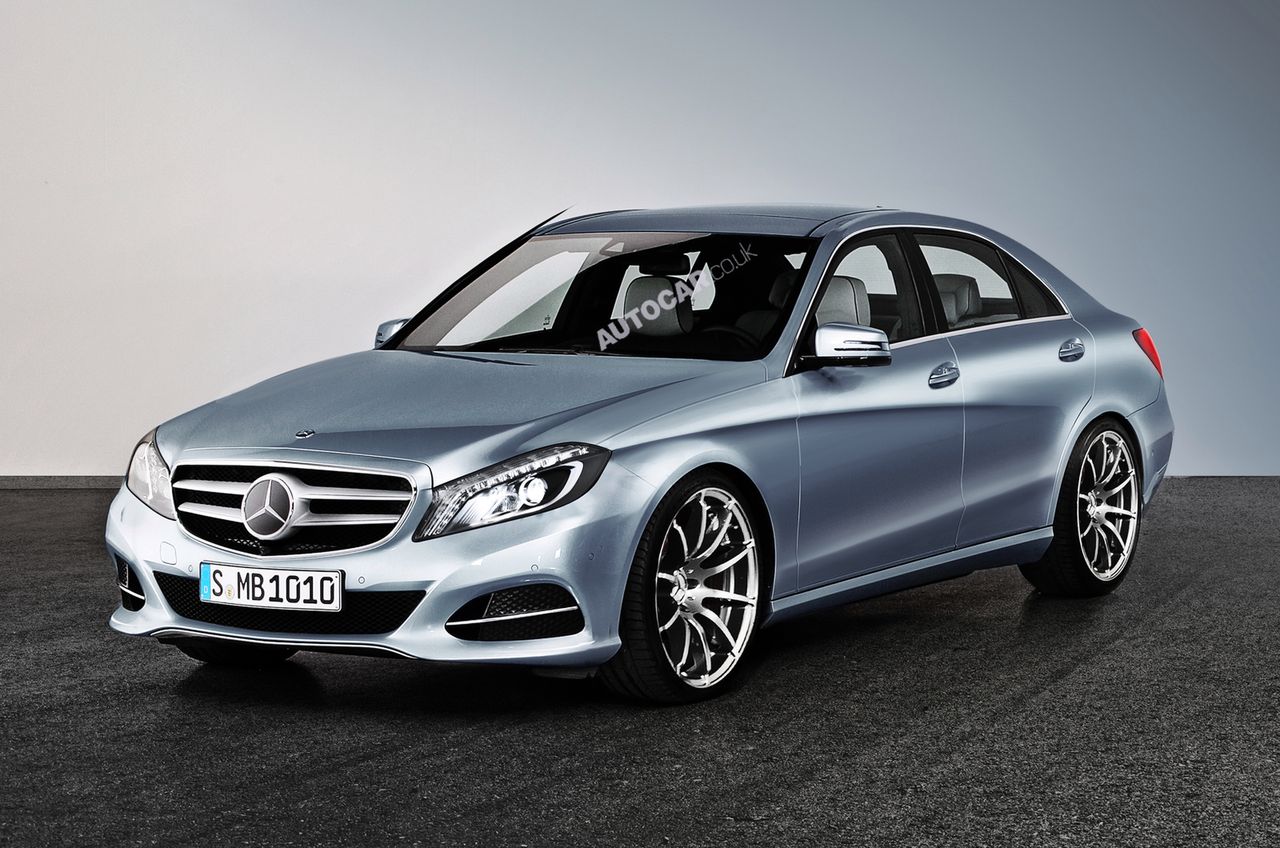 2014 Mercedes klasy C (W205) - nieoficjalna wizualizacja (źródło: Autocar.co.uk)