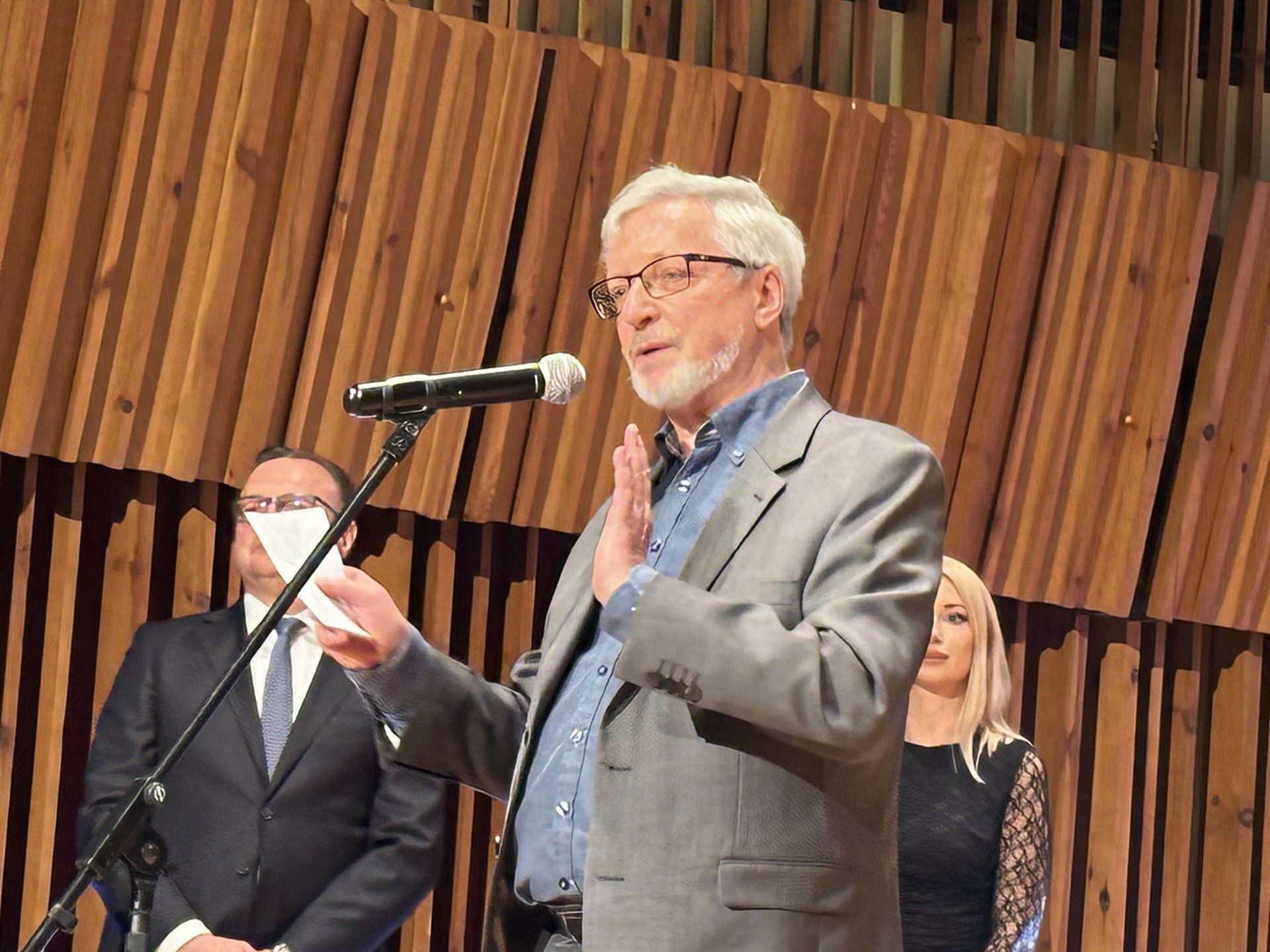 Profesor Jacek Leociak, przewodniczący kapituły nagrody.