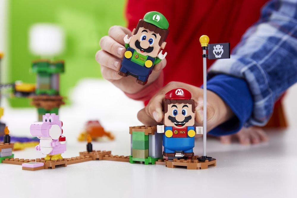 Lego Super Mario staje się grą dla dwóch osób. Luigi dołącza do zabawy