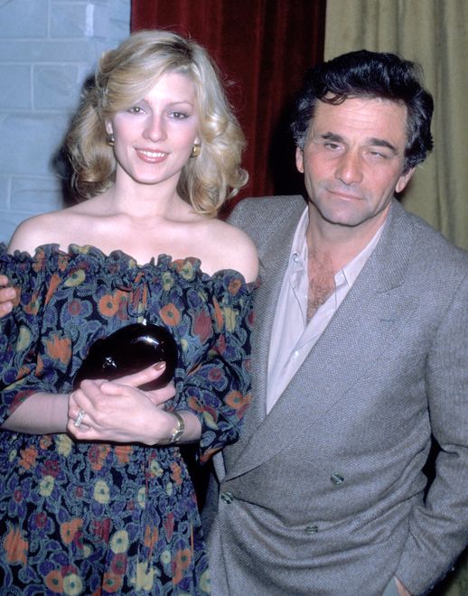 Peter Falk i Shera Danese w 1978 r.