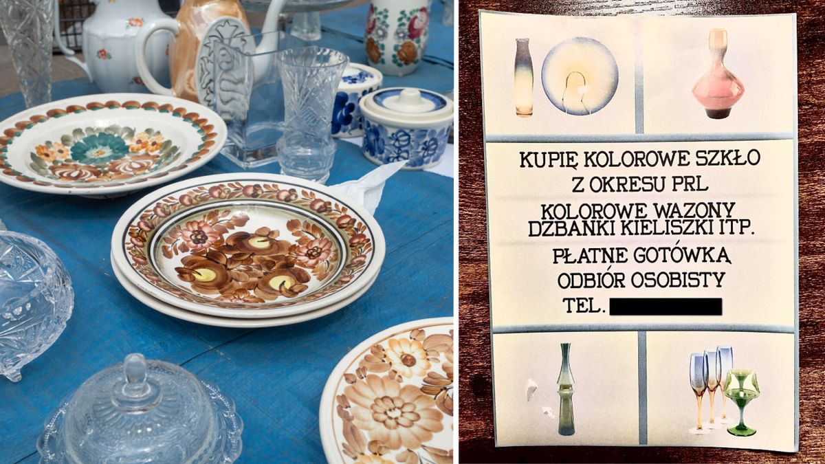 Meble, kryształy, figurki z PRL. Kiedyś kojarzyły się z kiczem, dziś cieszą się dużym wzięciem