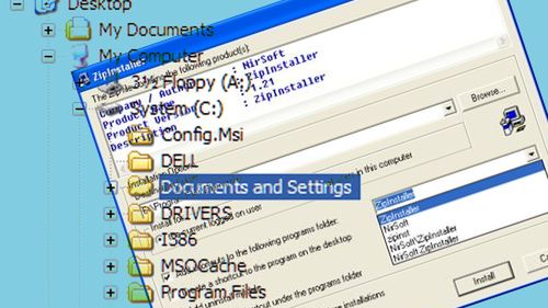 ZipInstaller - zainstaluj program nie mający instalatora 1