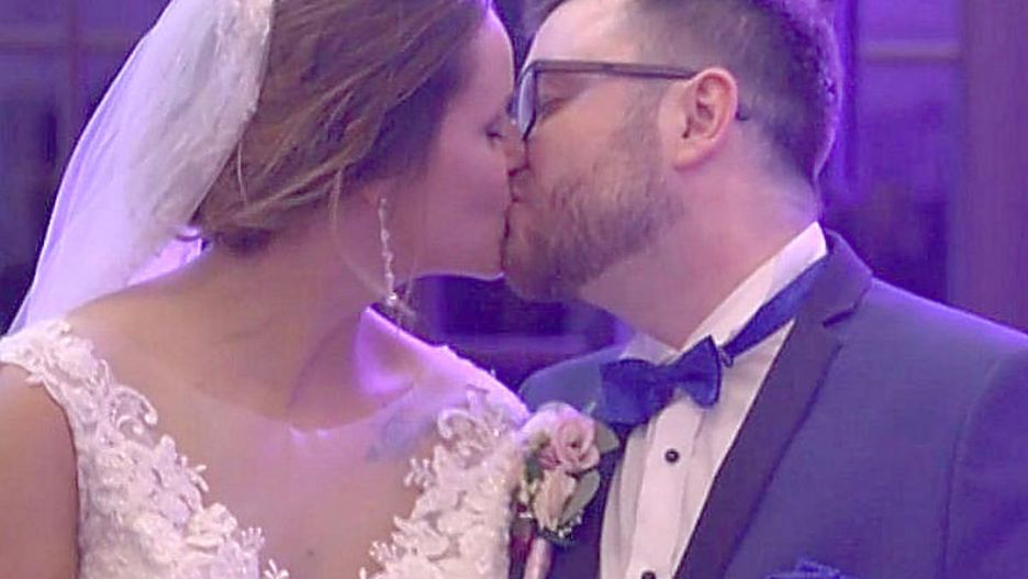 Agnieszka i Wojtek Janikowie na swoim weselu w programie "Ślub od pierwszego wejrzenia"