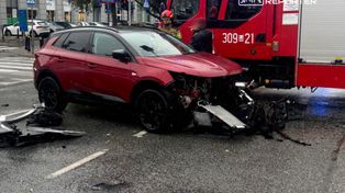 Warszawa: Wymusił pierwszeństwo. Zderzenie Toyoty z Oplem